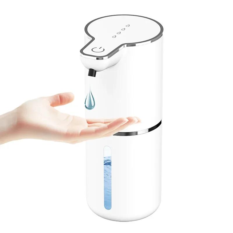 350ml Automatic Soap Dispenser Touchless Foaming Soap Dispenser USB Rechargeable Electric 4 Level Adjustable Foam Soap Dispenser