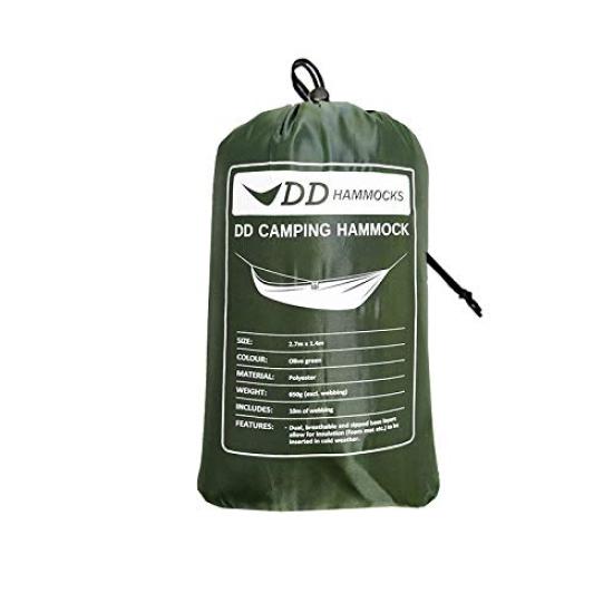 DD Hammocks DD Camping Hammock Official Japanese Product (Olive Green)