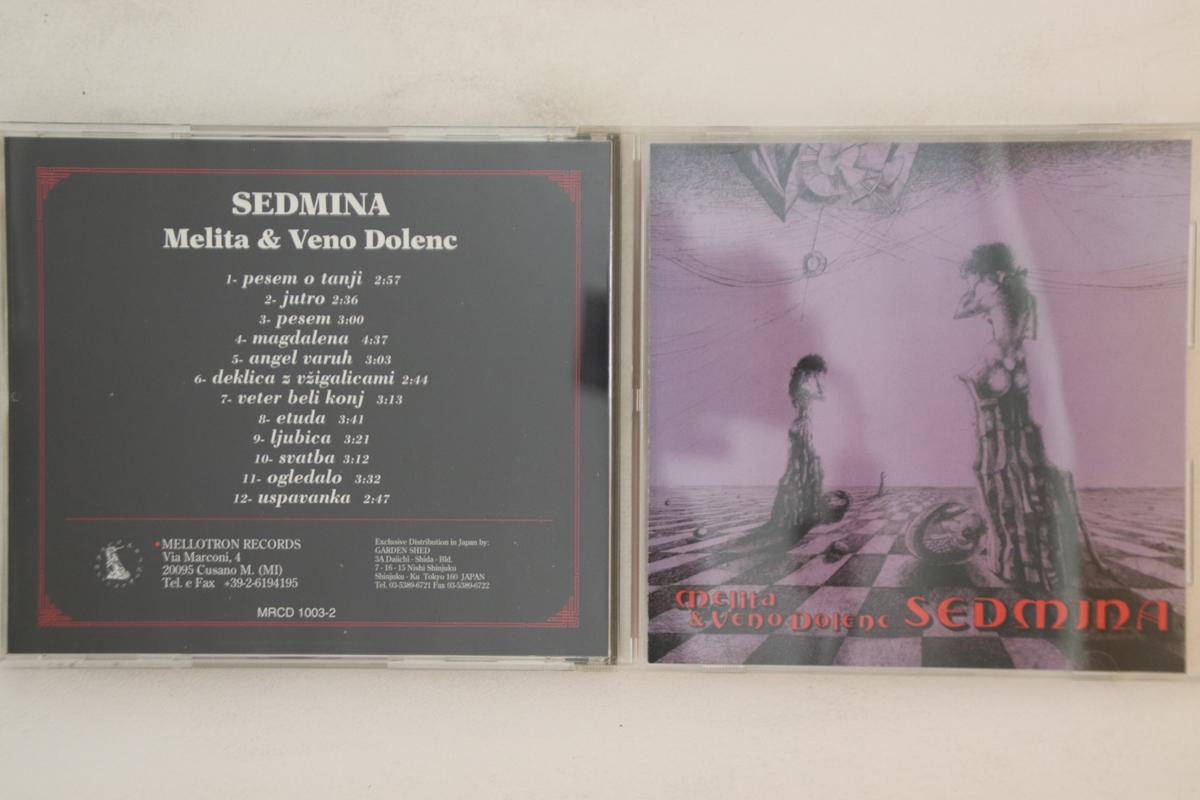 

CD SEDMINA - Melita & Veno Dolenc MRCD10032 MELLOTRON 1996 Italy Folk Used