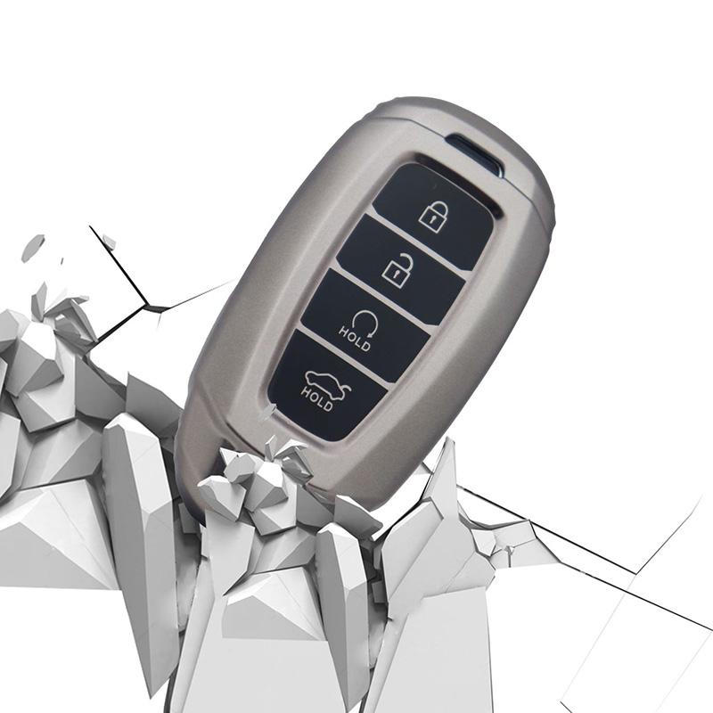 3 4 5 Buttons Car Key Case Cover Keychain For Hyundai I30 Ix35 Kona Encino Solaris Azera Grandeur Ig Accent Santa Fe Palisade