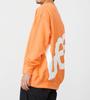 Lee Back Logo Orange Sweatshirt,