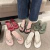 Fashion Shoes Woman 2025 House Slippers Platform Shale Female Beach Heeled Mules Rubber Flip Flops Sabot Summer High Flat Hawaiian Soft
