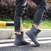 Rain Boots Men's Short Rain Boots Outdoor Wear Leisure Kitchen Non-slip Fishing Shoes Rubber Shoes Waterproof Wear-resistant Boots