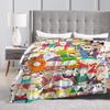 Southpark Collage Cartoon Anime Flannel Blanket Funny Throw Blanket for Home 150*125cm Rug Piece
