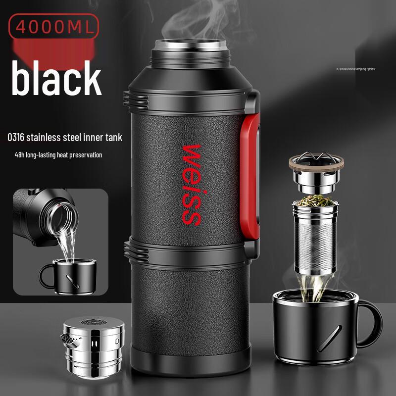 OLOEY Large Capacity Insulated Travel Thermos