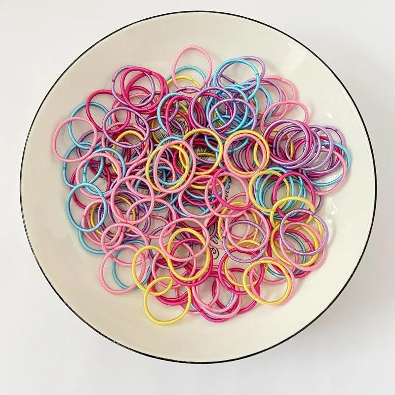 Kids Hair Clips Children Hair Accessories Set Floral Colorful Elastic Girls Hair Bands Baby Girl Barrettes Kid Hairpins Gift Set