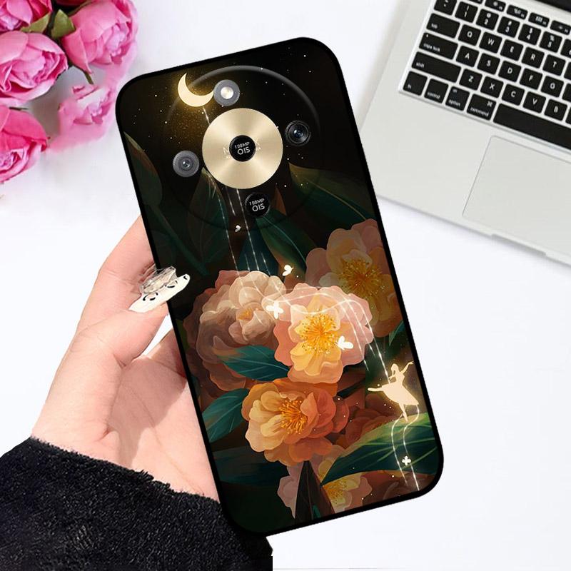 Etui do Honor X9d X70 Case MTN-NX1 Miękki Silikon TPU Pokrowiec na Telefon do Honor Magic8 Lite Coque Shockproof Shell Funda Bumper Magic8Lite