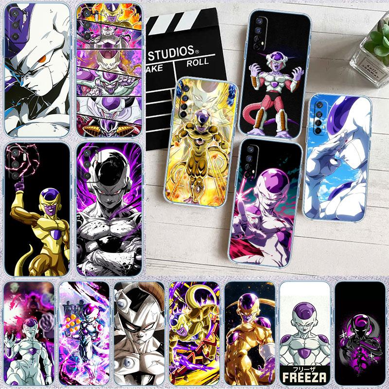 Dragon Ball Freeza Transparent Phone Case for Motorola Moto Edge Plus G200 G23 E13 E15 E20 E30 G62 G71 G72 G75 G24 G15 Power