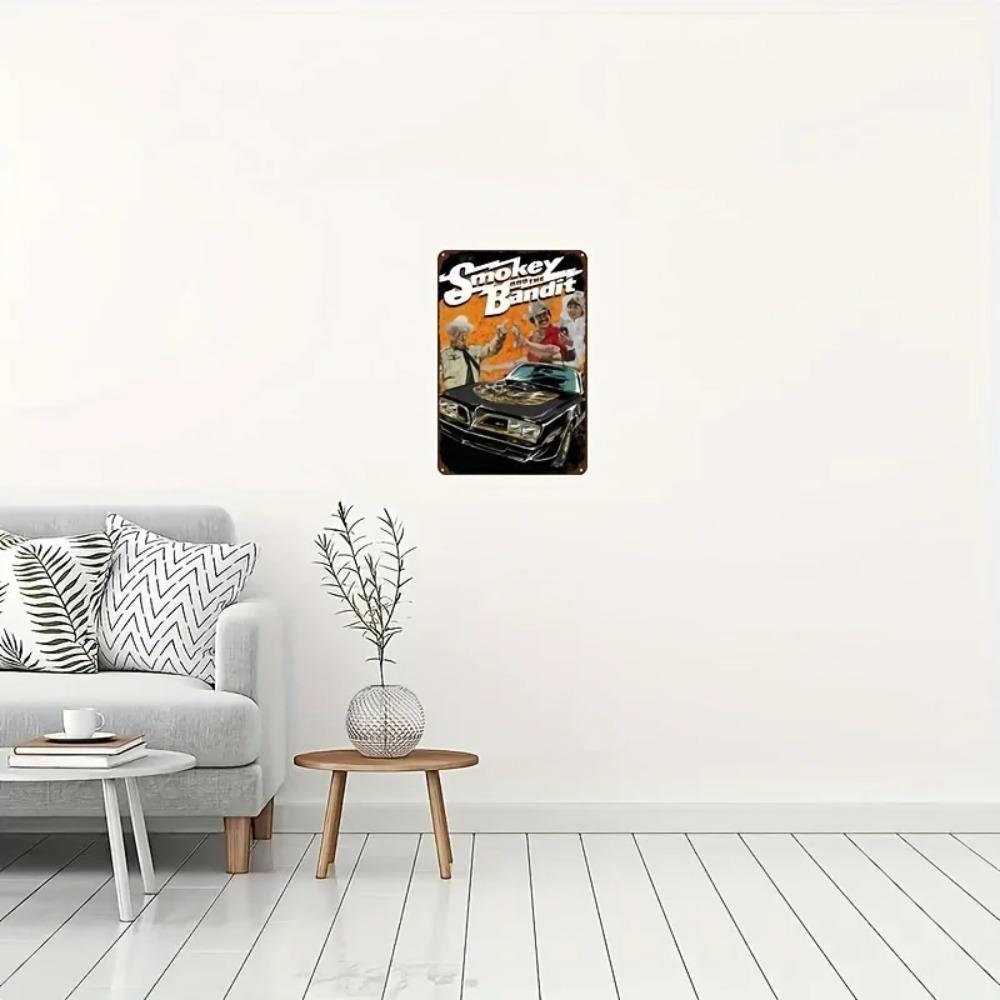 Timeless Smokey and the Bandit Vintage Metal Tin Sign