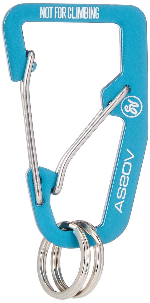 ASSOB Double Carabiner 201700 Blue
