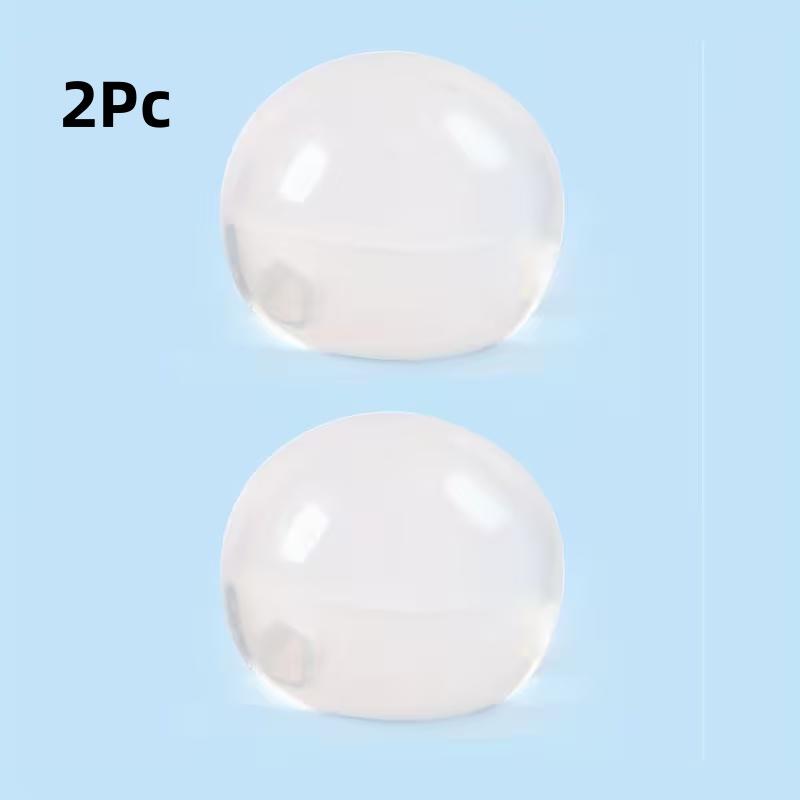 1/2pcs Transparent Maltose Round Ball, Slow Rebound, Pinch Squeeze Toy, Gift