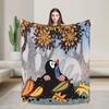 Czech Cartoon Krtek Mole Blanket Winter  Soft Throw Blanket For Boy Girl Bedroom Flannel Bedspread Bed Cover