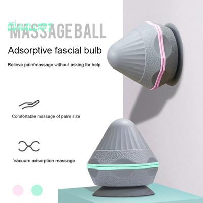 Massage Cone with Strong Load Bearing-Suction Cup Design,Non-slip,Muscle Relaxation,Psoas,Thoracic Spine,Solid Adsorption Fascia Ball for Yoga Supply