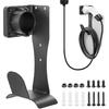 EV Charger Holder Cable Organizer Wall-Aligned Mount J1772 Holder, Space-Saving, No Cable Cutting, Electric Car Charger Cord Holder & Plug Holster