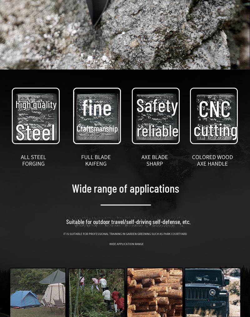 Składane przenośne wielofunkcyjne szczypce kempingowe i nóż