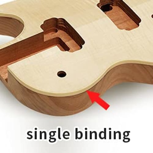 MUSOO Project Electric Guitar Builder Kit DIY with All Accessories, Natural