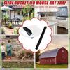  Bucket Lid Mouse Trap Humane Or Lethal Trap Door Style
