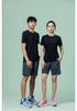Custom Quick-Dry Short Sleeve Round Neck Sports Shirt with DIY Logo Printing
