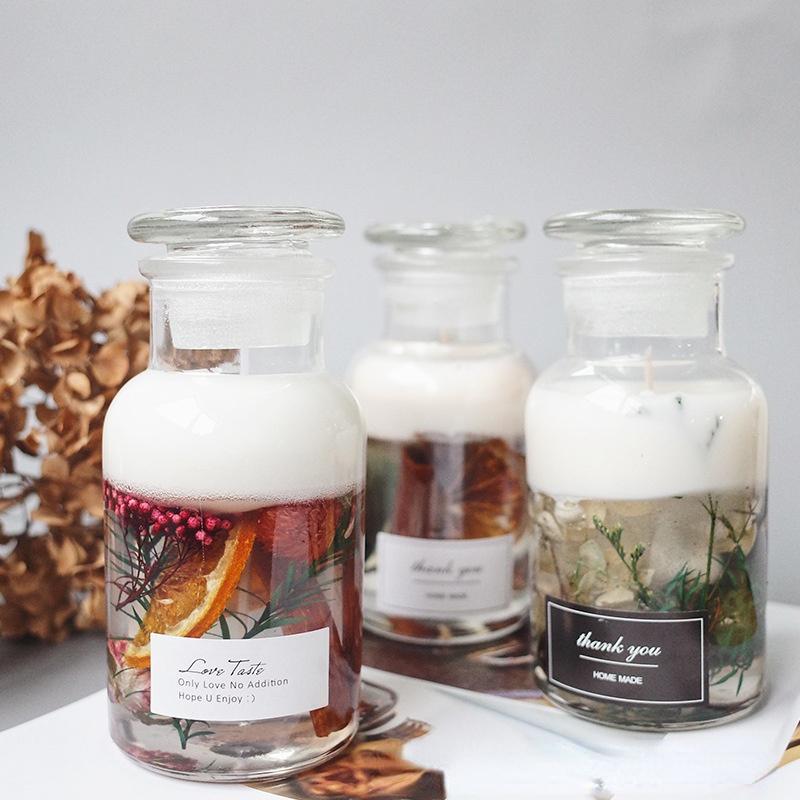500g Creative DIY Candle Material Crystal Transparent Wax Birthday Party Wedding Decorative Candle Making Supplies
