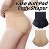 High-waisted Fake Butt Pad Body Shaper Butt Hip Lifter Girdle Underwear Enhancer Hip Pants  Female
