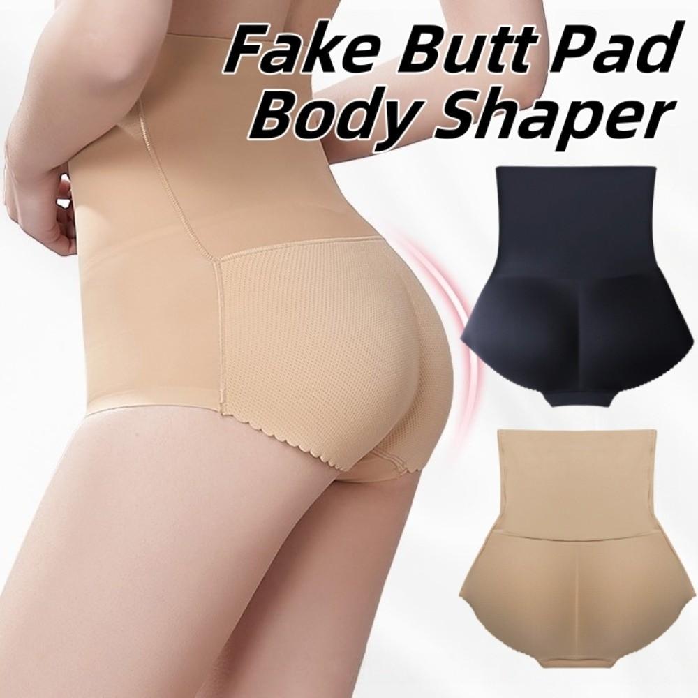 High-waisted Fake Butt Pad Body Shaper Butt Hip Lifter Girdle Underwear Enhancer Hip Pants Female