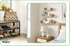 Honey Brown Wall Shelf For Living Room Bedroom 60X15X10