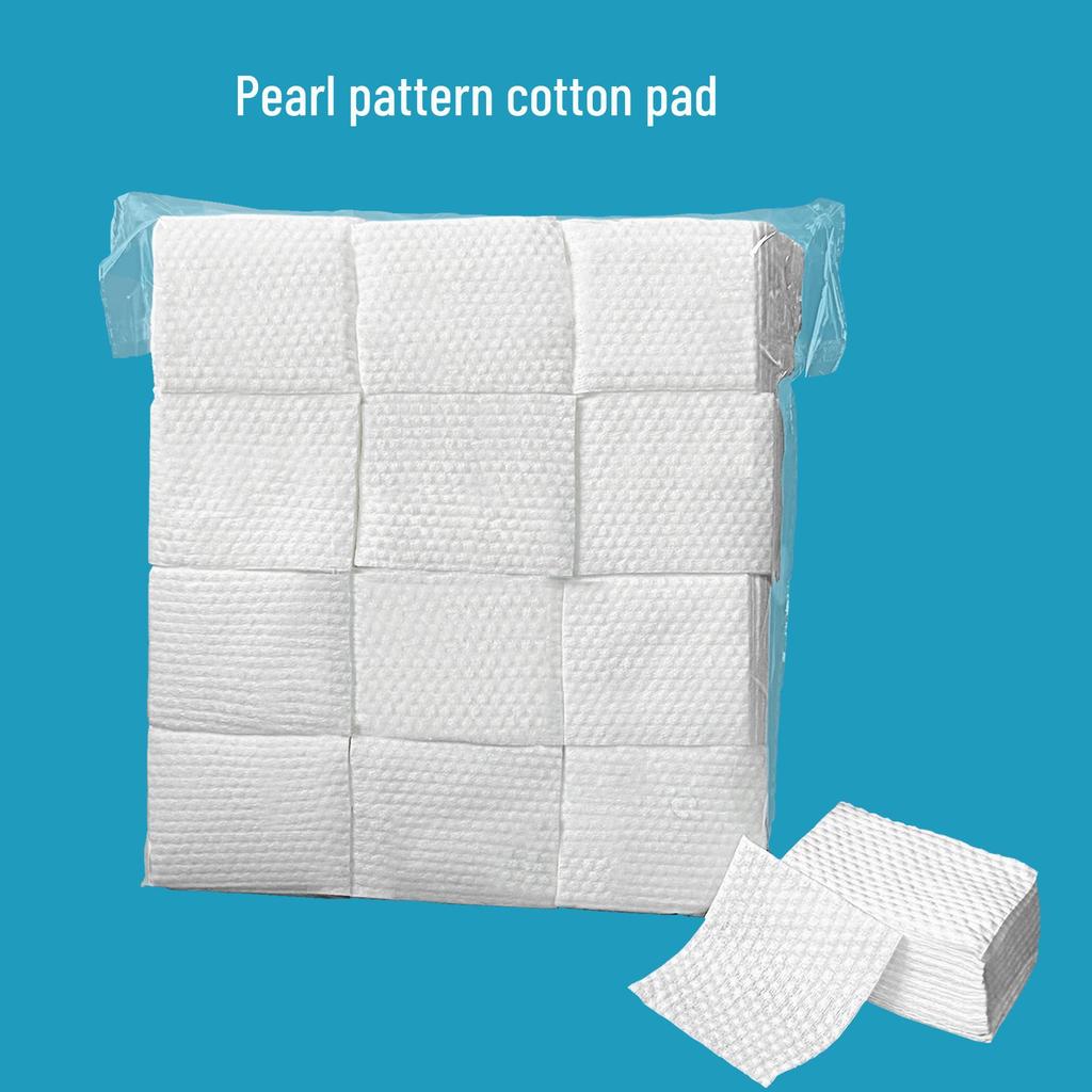 1200 Thickened Pearl Texture Cotton Pads for Makeup Removal & Tattoo Degreasing