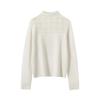 Romantic & Aesthetic High Neck 100% Pure Cashmere Red Sweater – Warm, Soft, Knitted Base Layer for Women