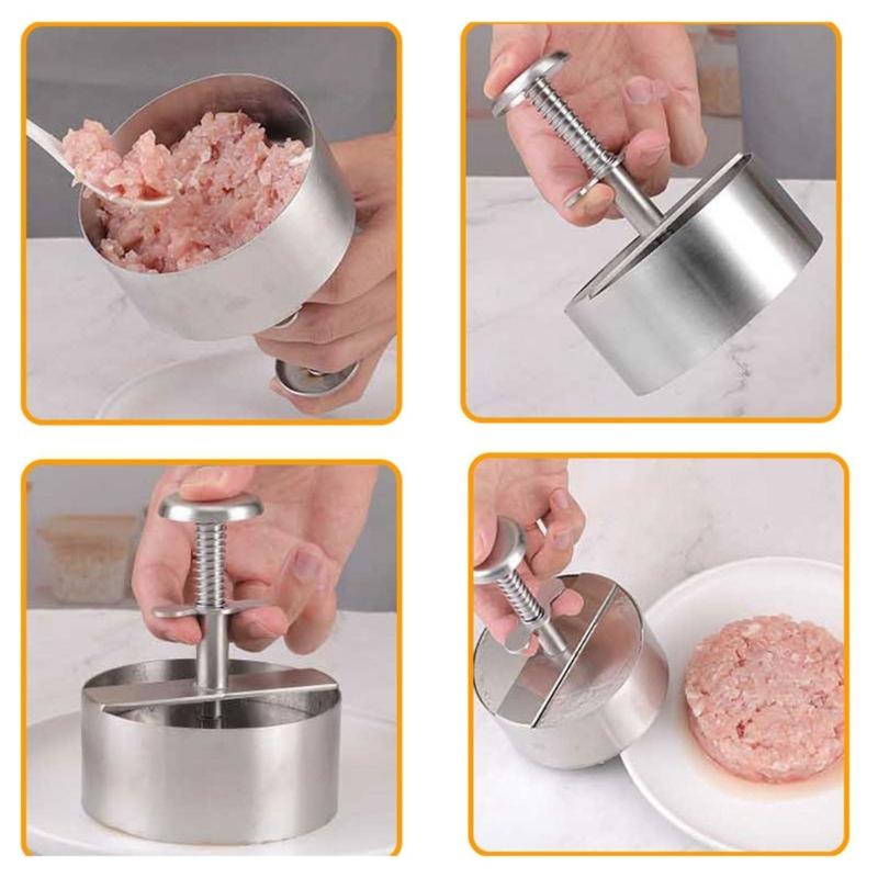 Burger Press Burger Maker Grilling Tools Burger Patty Moulds Hamburger Patty Maker Professional Griddles Accessories