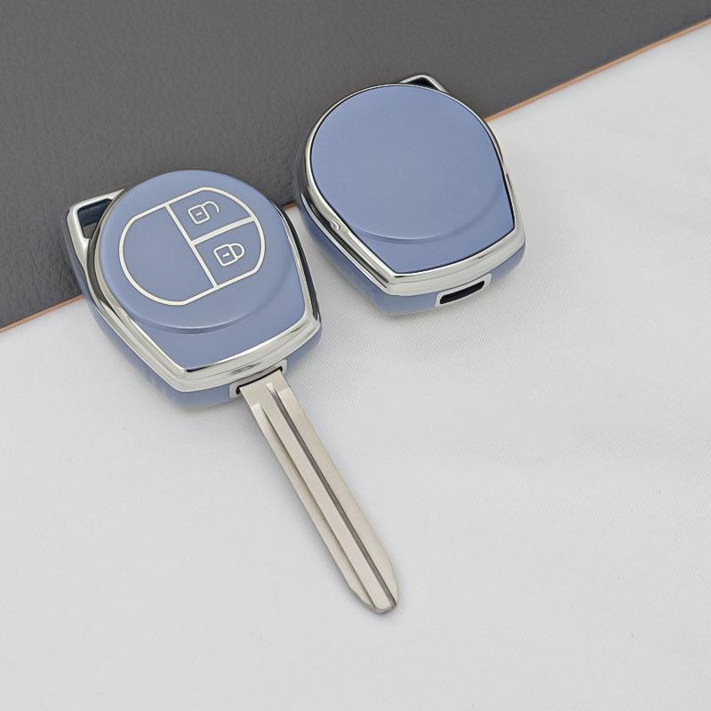 Passend für Suzuki Passend für Amagatarai Passend für Sx4 Swift Liana Alto Igins Esteem Baleno Gr TPU Auto Schlüsselanhänger Hülle Gehäuse Fernbedienungs Halter Schutzhülle