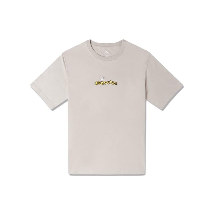 Converse Lighthouse T-shirt Asia Sizing 'Beige' Men's 10024760-A03