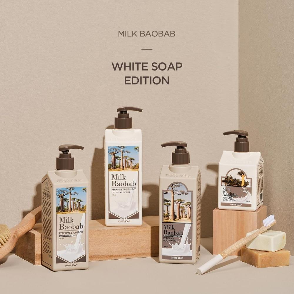 Milk Baobab [official] Shampoo  White Soap  500ml  500ml White Soap