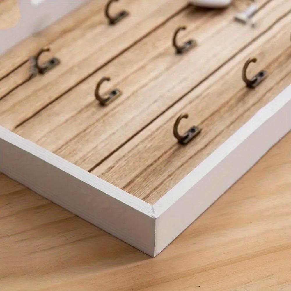 Vintage Key Storage Shelves Wall Mount Cabinet Key Rack Fashionable Key Hook  Bar Decor