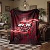 RB Leipzig Football Print Flannel Blanket Soft Warm Sofa Bed Throw Blanket For Home Office Bedroom