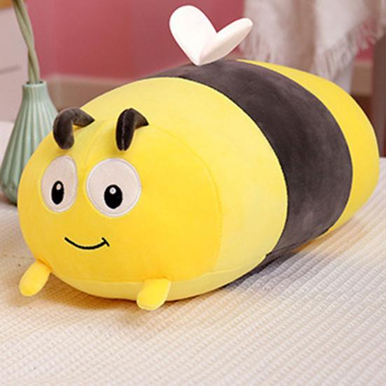 Ladybug Cushion Skin-friendly Breathable Fine Workmanship Decor Stuffed Ladybird Bee Pillow for Home