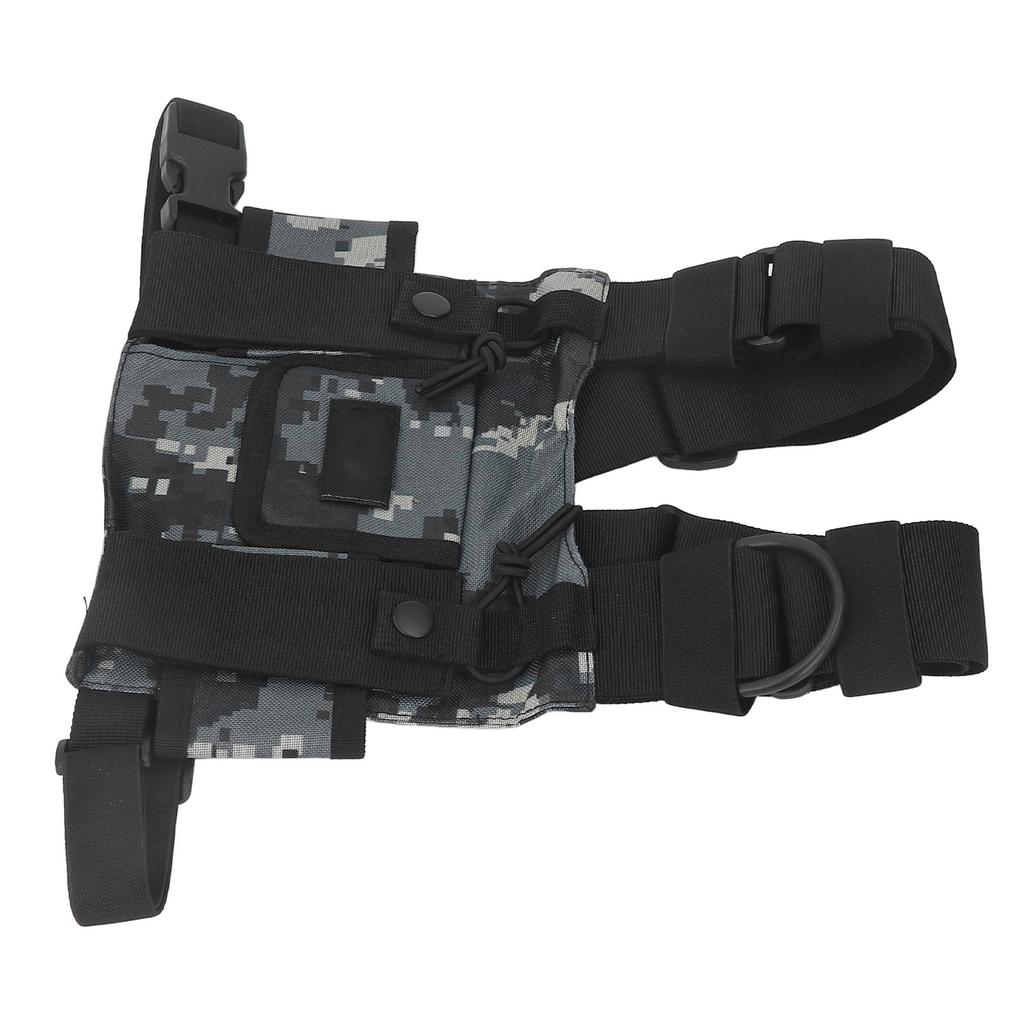 Radio Shoulder Holster Chest Harness Holder Vest Rig Radio Chest Front Pack Pouch Universal for 2