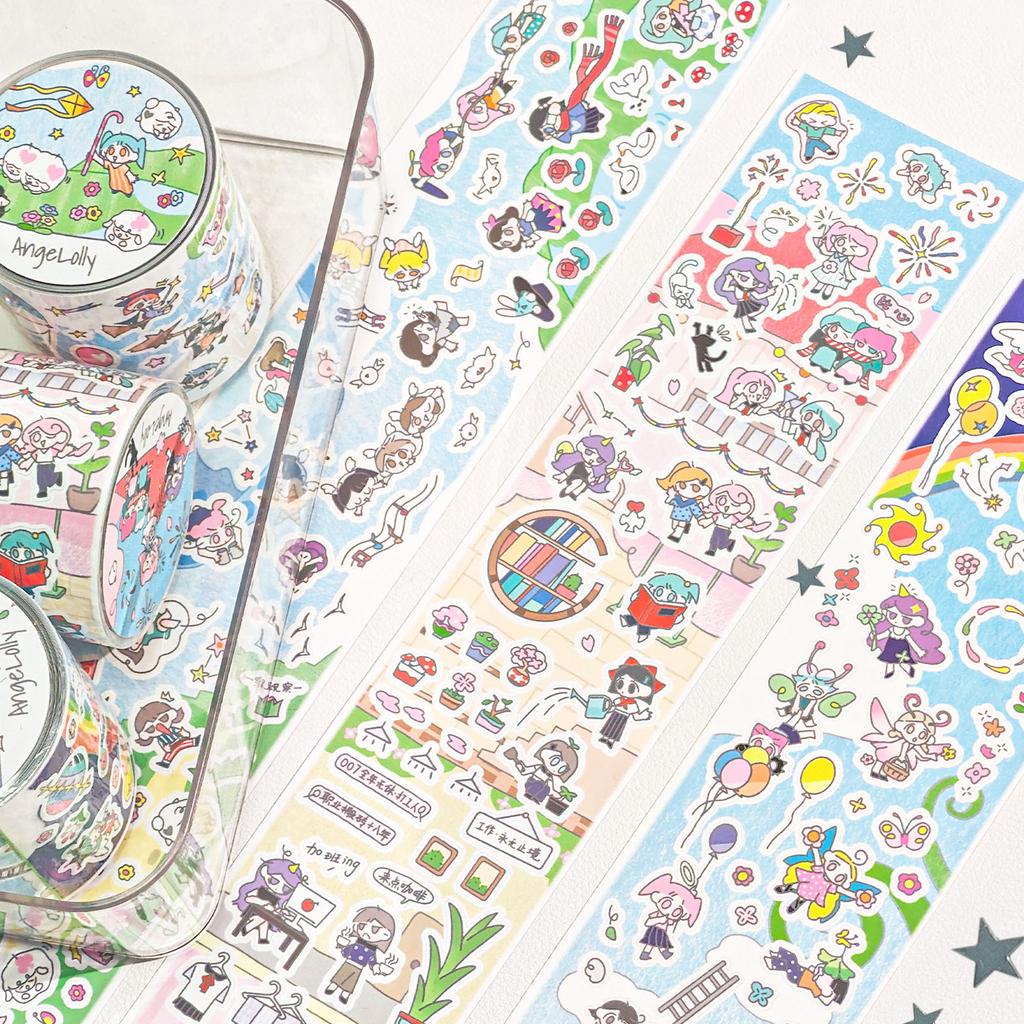5*320cm Ins Style Cute Y2K Washi Tape Decorative Adhesive Tapes Journal Supplies Washi tape Scrapbooking Stickers Masking Tape