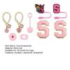 9Pcs Cup Accessories Set for 30oz 40oz Cup Personalize Your Tumbler with Silicone Straw Caps Letter Pendants