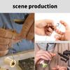Fly Tying Tool Comfortable Grip Handle Bobbin Threader Fishing Knotter Fishing Lures Making Bodkin Knots Finishers