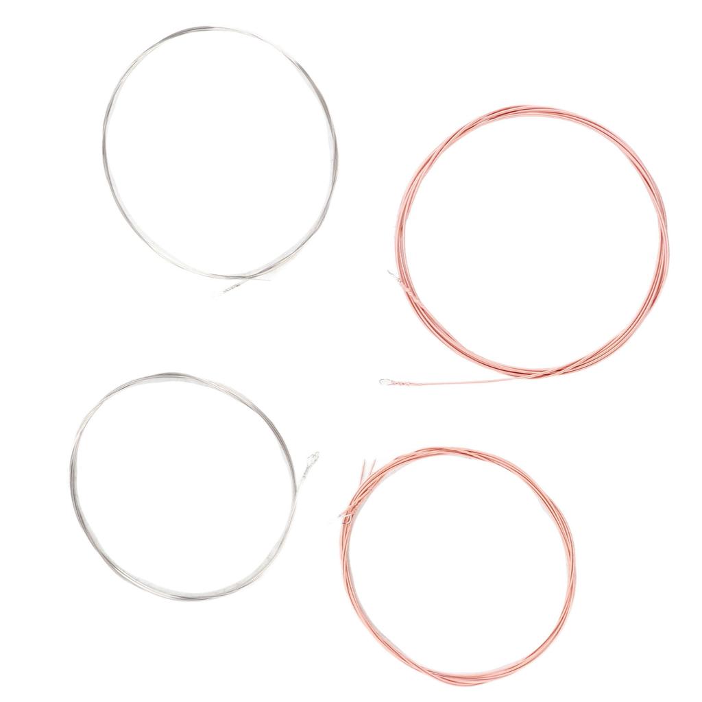 8Pcs Mandolin Strings Set Assortment Stainless Steel Replacement Parts Accessories for Players