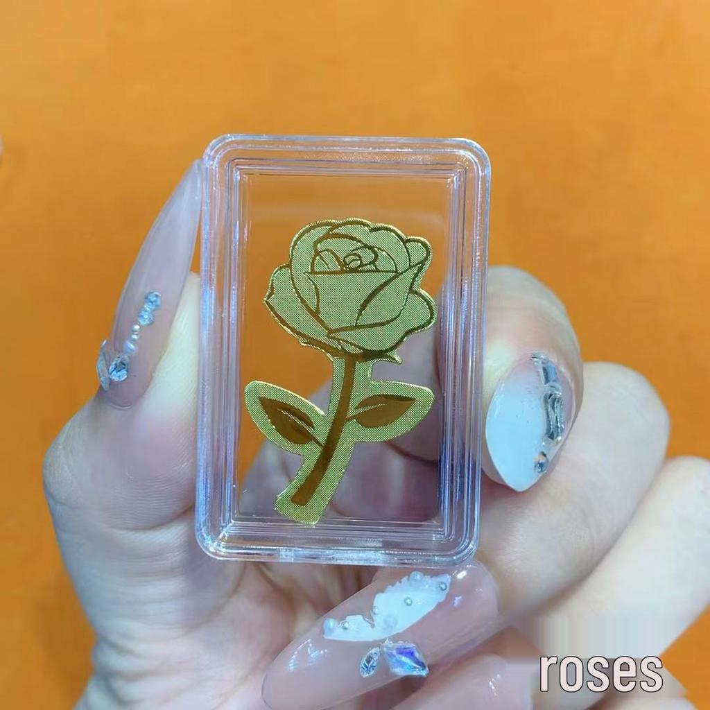 Creative Gold Sticker for Mobile Phones and Refrigerators - Wealth Card Gift