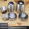 Anyi Stainless Steel Windproof Ashtray
