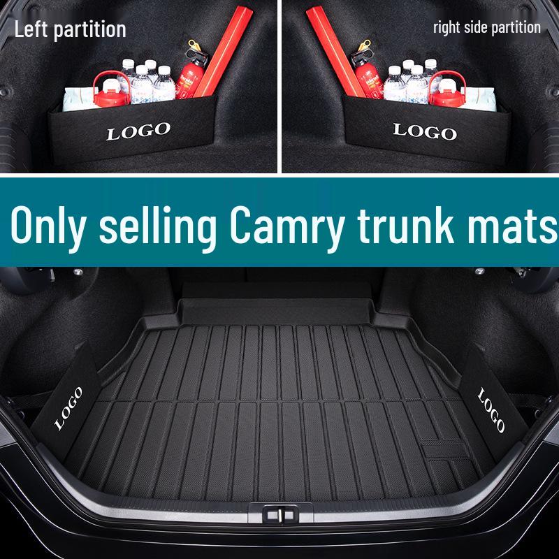 Toyota Camry Trunk Mat for Older Models (6th-9th Gen) - Waterproof Tail Box Mat