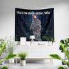 Aertemisi This is The Skin of a Killer Bella Meme Tapestry Wall Hanging Art for Bedroom Living Room College Dorm Party Backdrop