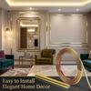 Self-Adhesive Wall Decorative Strip, PVC Decorative Sticker, Aesthetic Seam Sticker, Door Frame, Cabinet Edge Strip for Modern Home Decoration