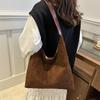 Stylish Casual Simple Women's Large Capacity Tote Bag In Chic Black Brown Colors