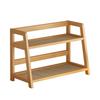 Étagère de Rangement en Bois pour Cuisine Organisateur de Bureau en Rotin Présentoir Étagère à Épices pour Comptoir Organisateur de Maquillage