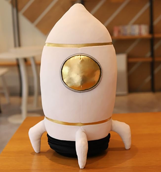 

[dokidoki] Spaceship Cushion Body Pillow Plush Toy Cute Rocket Space Sci-Fi Cute Event Party Gift Moe Instagram