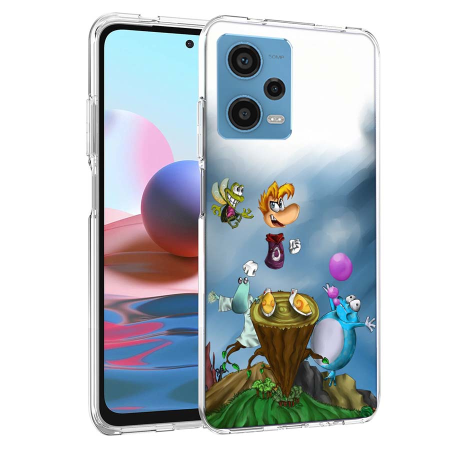 

Чехол для телефона Rayman Legends Для Redmi Note 13 12 14 15 Pro Plus 13R 11 11T 11E 11S 10 Pro 10S 9 9S Чехол Cell Прозрачный ТПУ Capa Redmi Note 13 Pro 5G