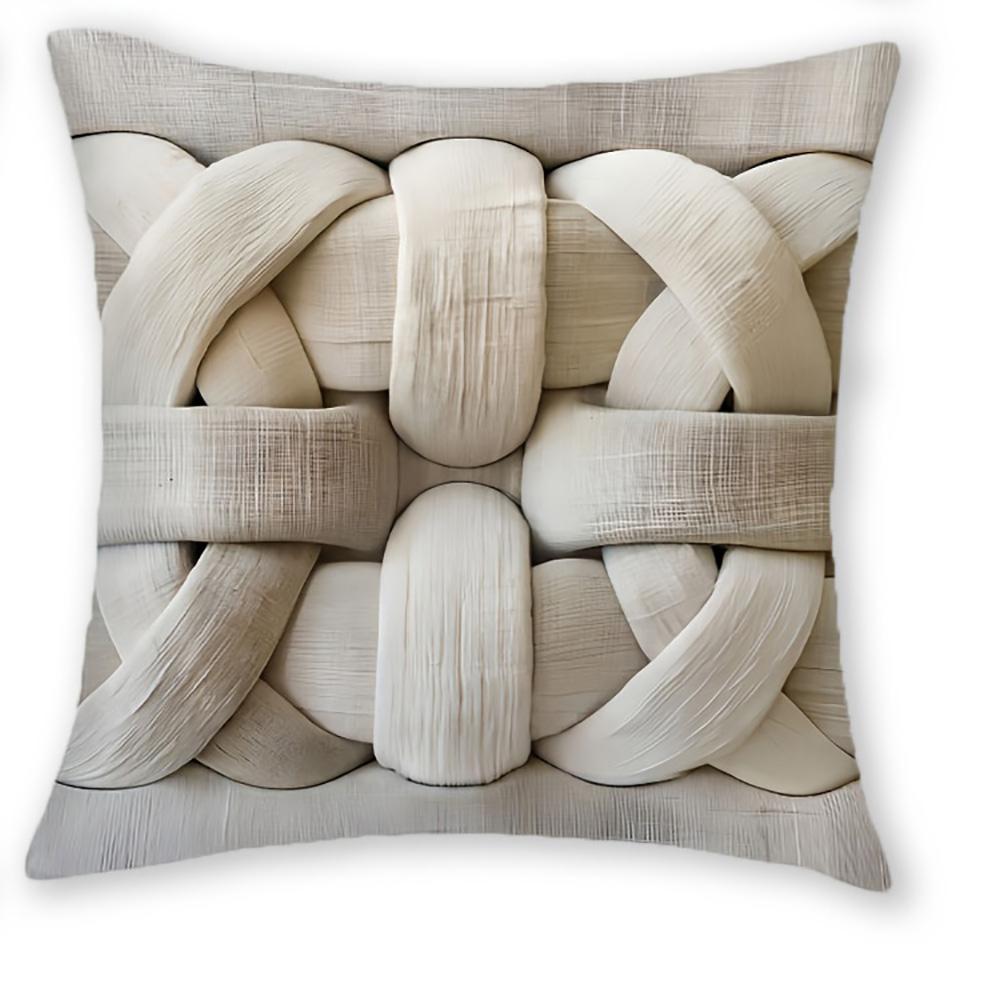 1/4pcs Soft 2D Printed Pillowcases with Unique Pattern Sofa cushion cover home bedroom room decoration